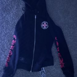 Black And Red Chrome Heart