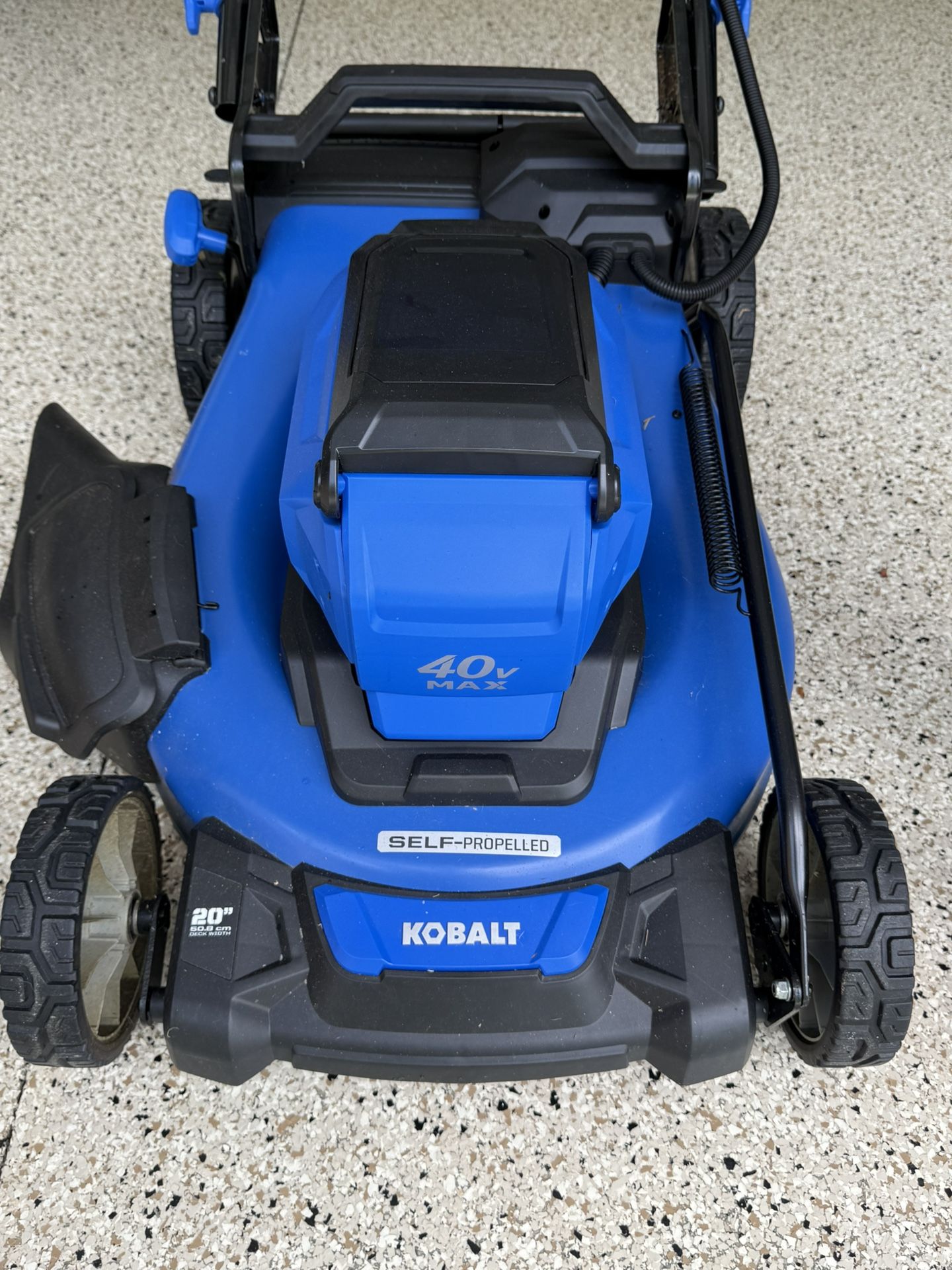 Self Propelled Kobalt Lawn Mower 40v Kobalt 40V Self Propelled