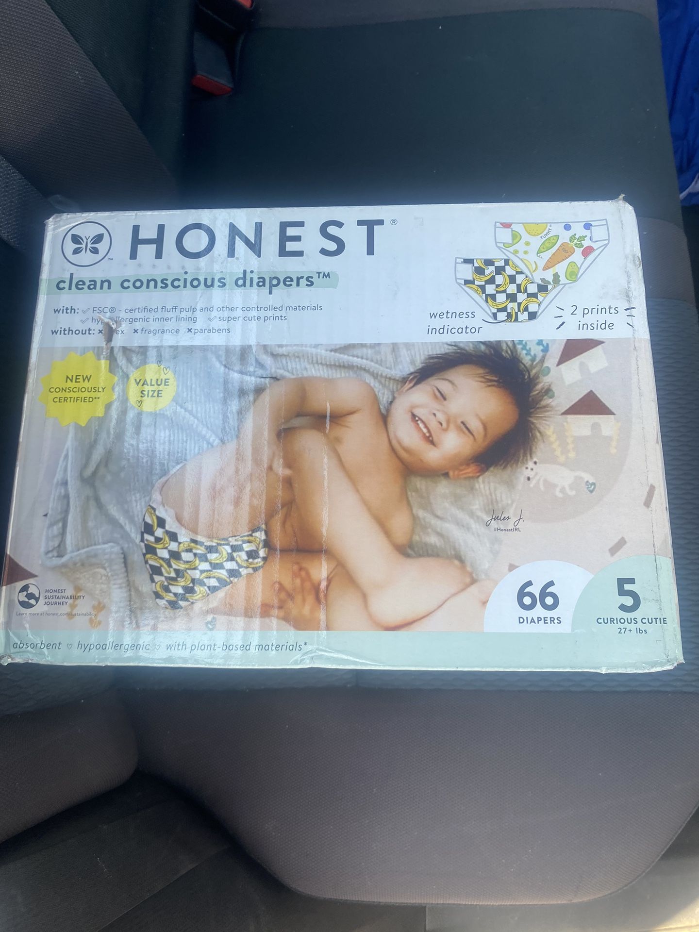 Honest Diapers Size 5