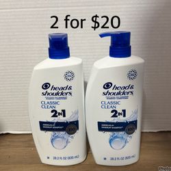 Head & Shoulders classic clean 2in1 28.2oz