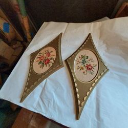 Floral Art Flowers Wall Hanging