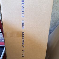 Chevelle Dash Assembly 71/72