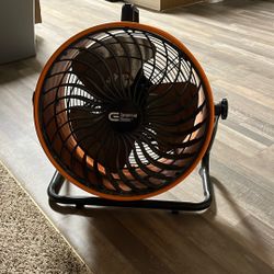 Commercial Electric 16 in. 3-Speed Drum Floor Fan.