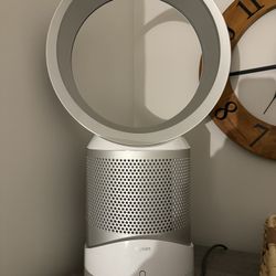 Dyson Pure Cool Link Desk White/Silver DP01 Smart Air Purifier Fan w/REMOTE
