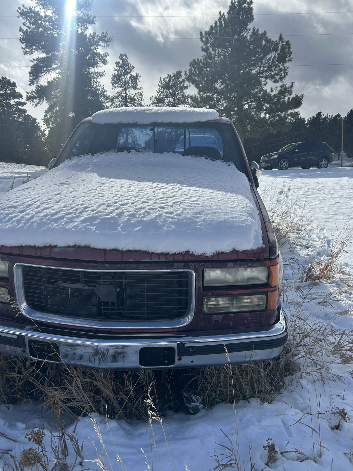GMC K2500 6.5 Diesel With Chains