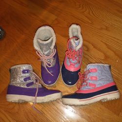 Snow Boots For Girls Size 1