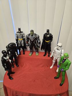 Anímated Cartoons Héroes Collection 7 Pieces/ Héroes De  Dibujos Animados 