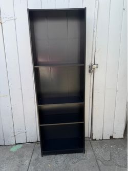Book shelf in excellent condition   2 feet wide  10” side  71” high
