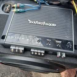 Rockford fosgate amp and speakers