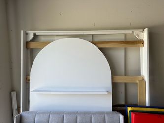 White Trundle Bed Frame - Full Size