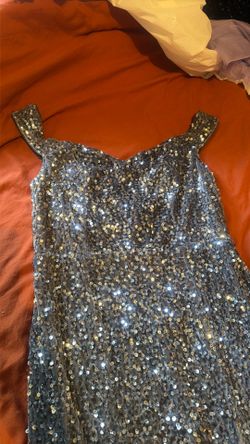 Vestido plateado