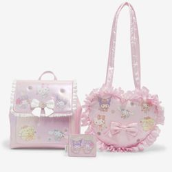 Her Universe Hello Kitty And Friends Cupid Heart Tote Bag