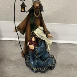 Resin Holy Family Nativity Figurine