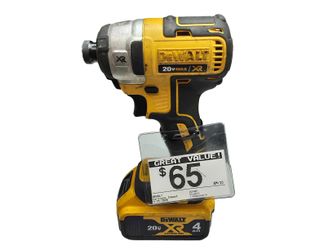 Dewalt Dcf887 Yellow Cordless Impact Drill