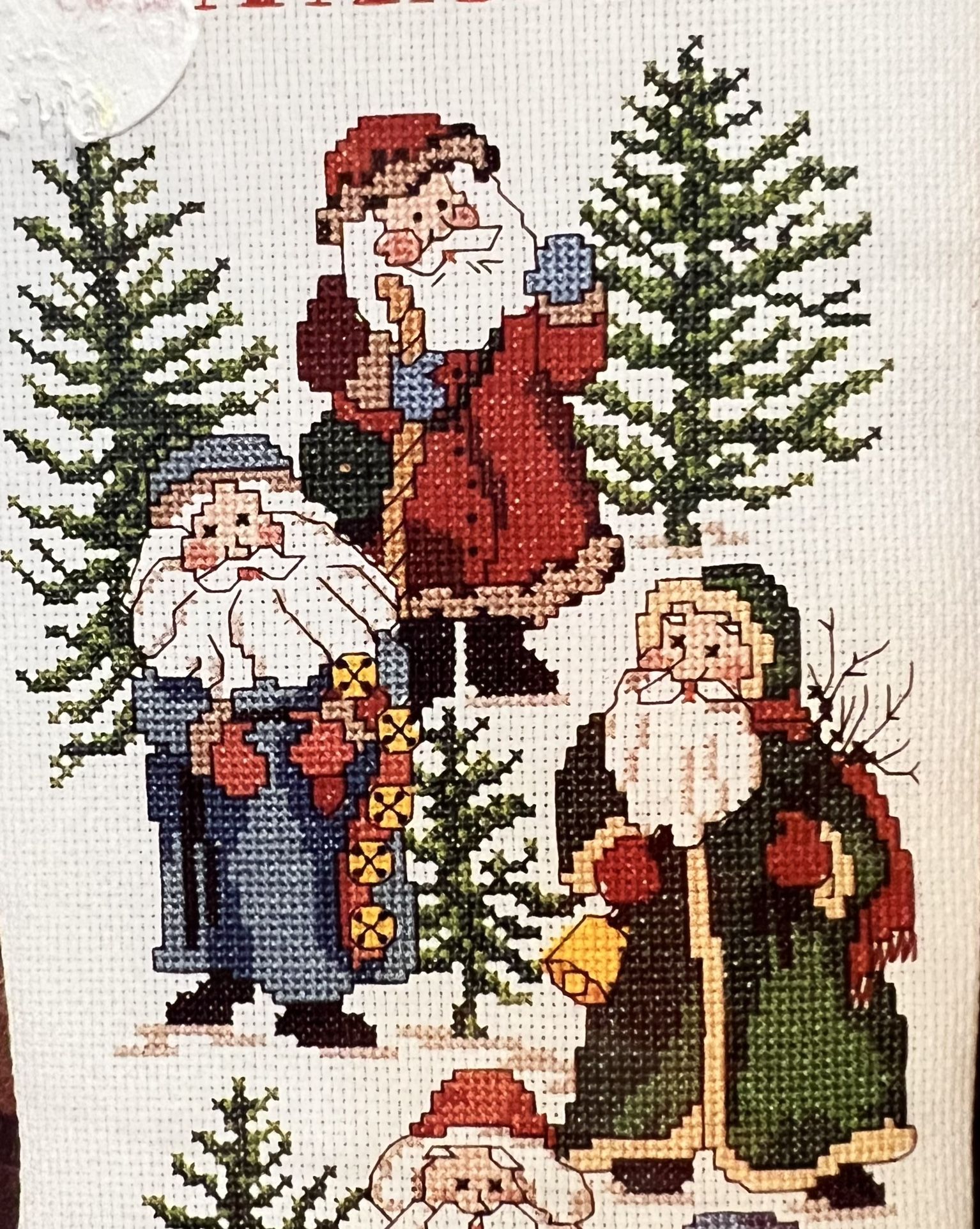 Sunset Cross Stitch Old World Stocking