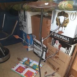 3ft Tall Metal Candle Or Flower Pot Holder