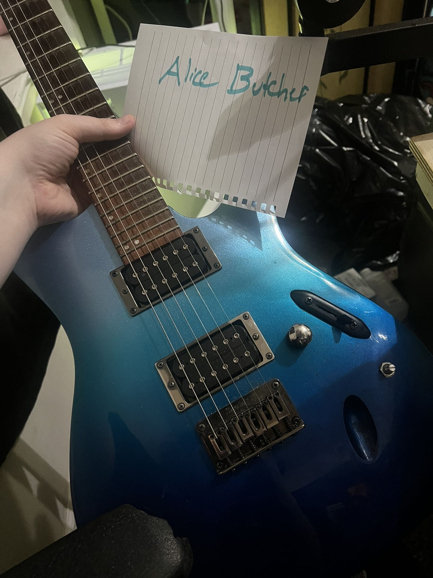 Ibanez S S521 ocean fade metallic