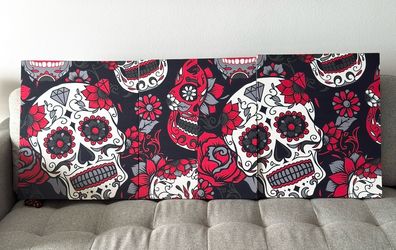 Sugar Skull Canvas Wall Art