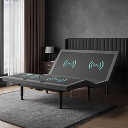 Queen Size Adjustable Bed Frame W/ Massage