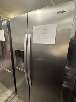 Whirlpool Stainless Steel Side-by-Side Refrigerator