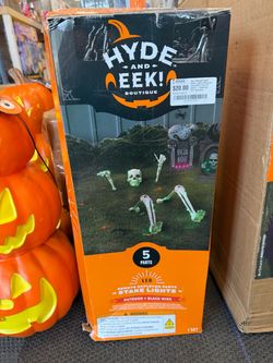 5-Piece LED Skeleton Parts Halloween Stake Lights – Hyde & EEK! Boutique