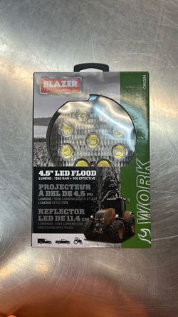 Blazer 4 1/2 inch LED flood light new inbox