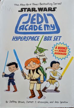 Complete Eight (8) Book Collection of Star Wars Jedi Academy Series