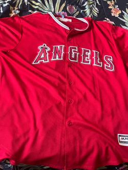Angels trout #27 baseball jersey