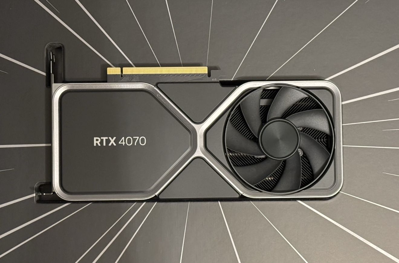 Nvidia RTX 4070 Founders Edition 