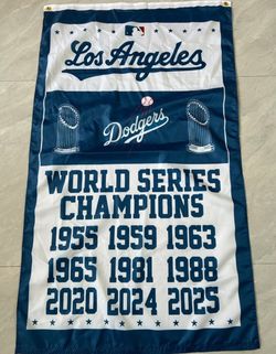 LA Dodgers 3x5 Ft Flag