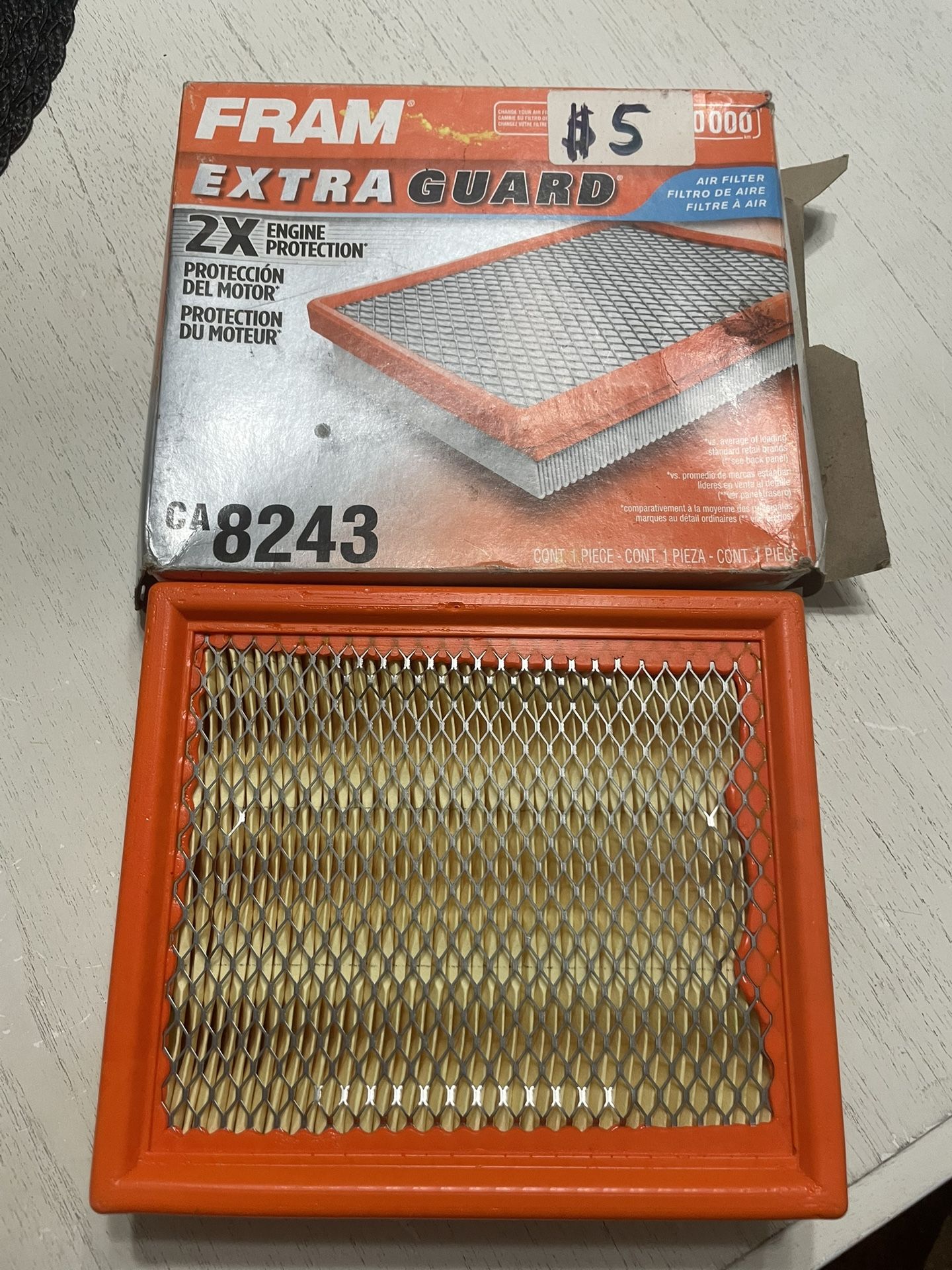 Fram Air Filter CA8243, New, Open box