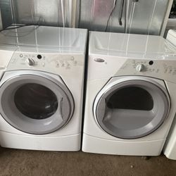 Washer And Gas Dryer Brand Whirlpool Heavy Duty Everything Works 3 Months Of Guarantee