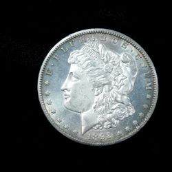 1892-CC $1 Morgan Silver Dollar - Frosty GEM UNC
