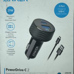 Anker PowerDrive C2 27W USB-C Car Charger