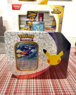 Pokemon  TCG 30th Celebration  Tin BRAND NEW