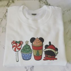 Mickey Mouse Sweets & Festive Sweatshirt