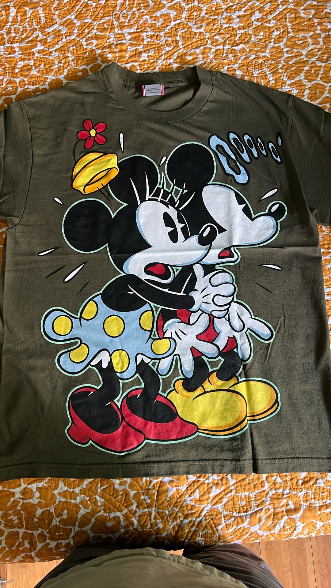 Scared Mickey And Minnie Tshirt