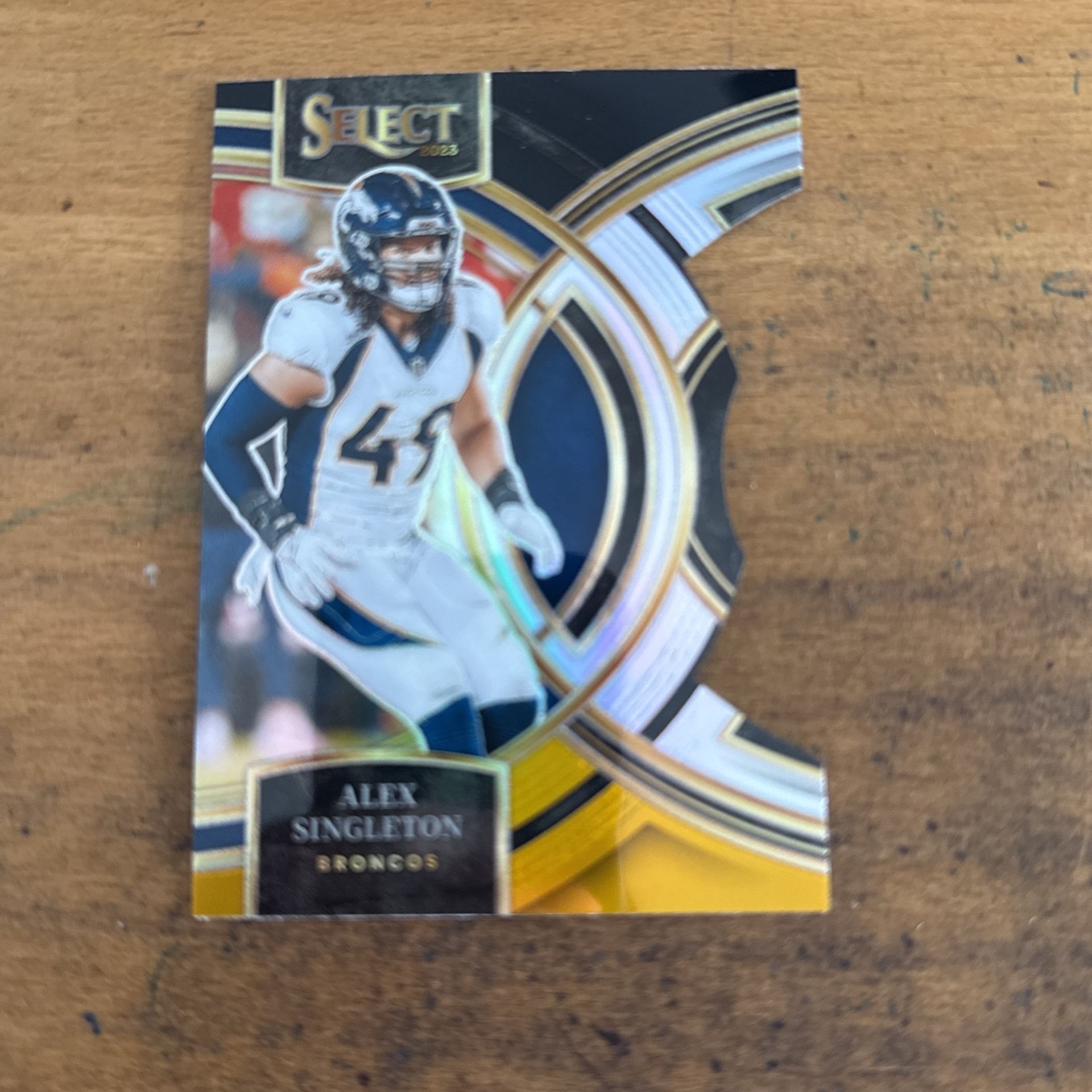 2024 SELECT ALEX SINGLETON DIE CUT CARD