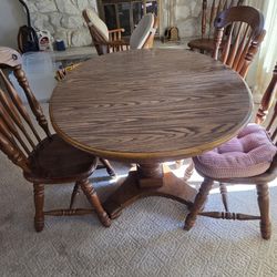 American Drew Dining Table And Chairs