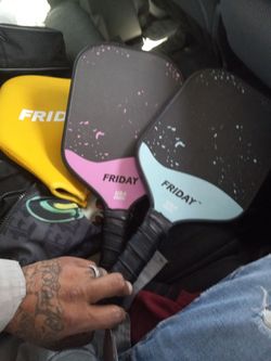 Pickleball paddle set  w/2 friday paddles