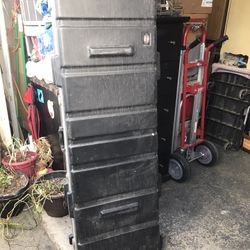 Large instrument case carrying case with handles Wheels