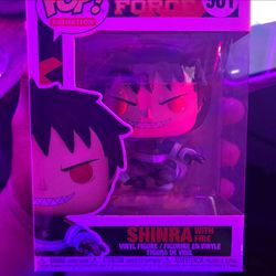 Funko Pop Animation Shinra with Fire #901