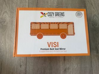 Cozy Greens VISI Premium Back Seat Mirror