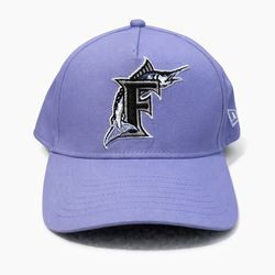 Vintage New Era purple Florida Marlins baseball SnapBack