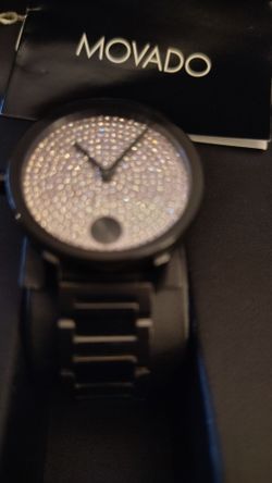 Movado girls black watch