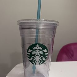 Plastic Starbucks Cup