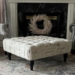 Baxton Studio Ottoman