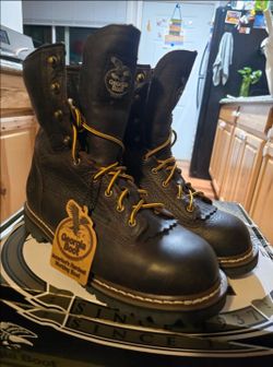Georgia 8" logger boots