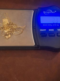 Cadena 14k gold. 2.3g  buen estado