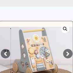 Robud wooden baby push walker